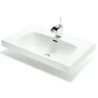 Bilde av Håndvask Deep 60x45cm hvid m/h.h. & o.l Rørlegger artikler - Baderommet - Toaletter