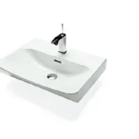 Bilde av Håndvask Skapa 55x35cm hvid m/h.h. & o.l Rørlegger artikler - Baderommet - Toaletter