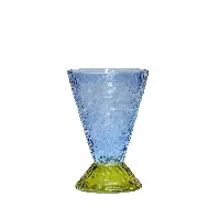 Bilde av Hübsch - Abyss Vase - Light blue Olive - Hjemme og kjøkken