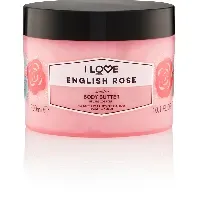 Bilde av I love… English Rose Scented Body Butter - 300 ml Hudpleie - Kroppspleie - Body lotion