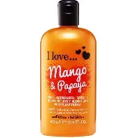 Bilde av I love… Mango & Papaya Bubble Bath & Shower Créme - 500 ml Hudpleie - Kroppspleie - Badbomber, Badskum & Badolja