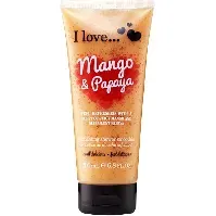 Bilde av I love… Mango & Papaya Exfoliating Shower S. - 200 ml Hudpleie - Kroppspleie - Peeling & skrubb
