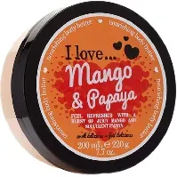 Bilde av I love… Mango & Papaya Nourishing Body Butter - 200 ml Hudpleie - Kroppspleie - Body lotion