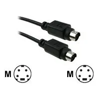 Bilde av ICIDU - S-Video-kabel - 4-pins mini-DIN (hann) til 4-pins mini-DIN (hann) - 5 m - svart PC tilbehør - Kabler og adaptere - Skjermkabler