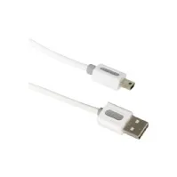 Bilde av ICIDU USB 2.0 A-Bm Cable 1m White, 1 m, USB A, Mini-USB B, USB 2.0, Hankjønn/hankjønn, Hvit PC tilbehør - Kabler og adaptere - Datakabler
