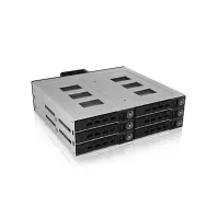 Bilde av ICY BOX IB-2260SSK-12G, Sort, Metall, 9,5 mm, 1 vifte(r), 4 cm, 12 Gbit/sek. PC & Nettbrett - Tilbehør til servere - Diverse