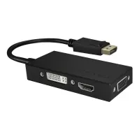Bilde av ICY BOX IB-AC1031 - Videotransformator - DisplayPort - DVI, HDMI, VGA - sortering PC-Komponenter - Skjermkort & Tilbehør - USB skjermkort
