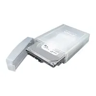 Bilde av ICY BOX IB-AC602a - Beskyttelsesboks for harddisk - gjennomsiktig PC-Komponenter - Harddisk og lagring - Harddisk tilbehør