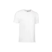 Bilde av ID IDENTITY T-shirt T-TIME® med rund hals, fire-lags halsrib og nakke- og skulderbånd. Hvid Størrelse L Klær og beskyttelse - Diverse klær