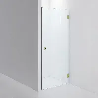 Bilde av INR Iconic Nordic Rooms Dusjnisje ARC 2 Original Brushed Stainless / 80cm Klart Glass Dusjnisje