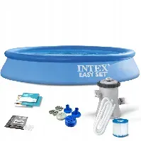 Bilde av INTEX - Easy Set Pool Set (W/12V Filter Pump) 3.077 L (28118) - Leker