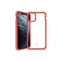 Bilde av ITSKINS HYBRID SOLID cover til iPhone 11 Pro Max / XS Max®. Koral og gennemsigtig Tele & GPS - Mobilt tilbehør - Deksler og vesker