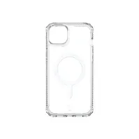 Bilde av ITSKINS HYBRID_R // CLEAR - Baksidedeksel for mobiltelefon - robust - MagSafe-kompatibel - MagSafe-samsvar - 100 % resirkulert materiale - gjennomsiktig - for Apple iPhone 14 Plus Tele & GPS - Mobilt tilbehør - Deksler og vesker