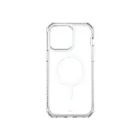 Bilde av ITSKINS HYBRID_R // CLEAR - Baksidedeksel for mobiltelefon - robust - MagSafe-kompatibel - MagSafe-samsvar - 100 % resirkulert materiale - gjennomsiktig - for Apple iPhone 14 Pro Max Tele & GPS - Mobilt tilbehør - Deksler og vesker