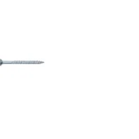 Bilde av ITW FASTNERS Spunskrue SPUN®+ 6,0X120/60mm undersænket hoved, elforzinket med TX30 kærv delgevind, udvendige ribber - (100 stk.) Verktøy & Verksted - Skruer & muttere - Skruer til tre