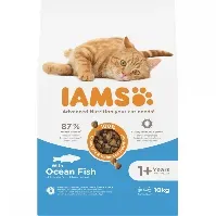 Bilde av Iams for Vitality Cat Adult Ocean Fish (10 kg) Katt - Kattemat - Voksenfôr til katt