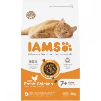 Bilde av Iams for Vitality Cat Senior Chicken (3 kg) Katt - Kattemat - Seniorfôr til katt