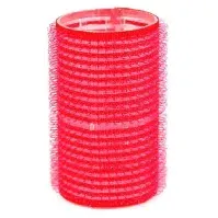 Bilde av Icon Sibel Velcro Roller Red 36mm 12pcs Hårpleie - Hårpynt og tilbehør - Hårruller