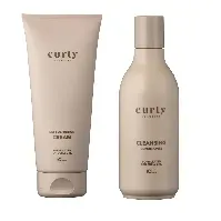 Bilde av IdHAIR - Curly Xclusive Soft Definition Cream 200 ml + IdHAIR - Curly Xclusive Cleansing Conditioner 250 ml - Skjønnhet