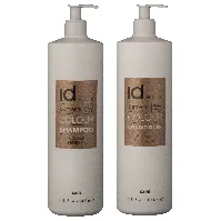 Bilde av IdHAIR - Elements Xclusive Colour Shampoo 1000 ml + Conditioner 1000 ml - Skjønnhet