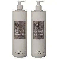 Bilde av IdHAIR - Elements Xclusive Repair Shampoo 1000 ml + Conditioner 1000 ml - Skjønnhet