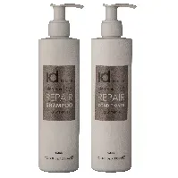 Bilde av IdHAIR - Elements Xclusive Repair Shampoo 300 ml + Conditioner 300 ml - Skjønnhet