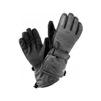 Bilde av Iguana Axel Dark Gray Melange/Black ski gloves s/M Sport & Trening - Ski/Snowboard - Skihansker