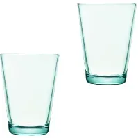 Bilde av Iittala Kartio Glass 40 cl Vanngrønn 2-pack Drikkeglass