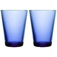Bilde av Iittala Kartio drikkeglass 40 cl 2 stk, ultramarinblå Drikkeglass