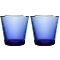 Bilde av Iittala Kartio glass 21 cl 2 stk, ultramarinblå Drikkeglass