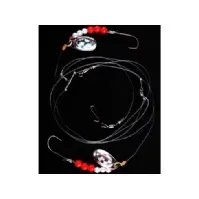 Bilde av Imax Flounder Rig2 White & Red Bead Sp-Blades 2 Hooks#4 Utendørs - Fiskeutstyr - Sluttelement