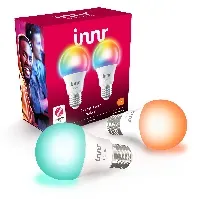 Bilde av Innr - Smart Bulb E27 Color - 2-pakning- Zigbee - Elektronikk