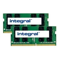 Bilde av Integral - DDR4 - sett - 32 GB: 2 x 16 GB - SO DIMM 260-pin - 2133 MHz / PC4-17000 - CL15 - 1.2 V - ikke-bufret - ikke-ECC PC-Komponenter - RAM-Minne