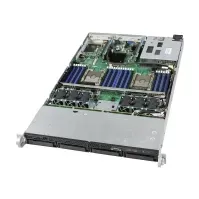 Bilde av Intel Server System R1304WFTYSR - Server - rackmonterbar - 1U - toveis - ingen CPU - RAM 0 GB - SATA - hot-swap 2.5, 3.5 brønn(er) - uten HDD - Gigabit Ethernet, 10 Gigabit Ethernet - monitor: ingen Servere