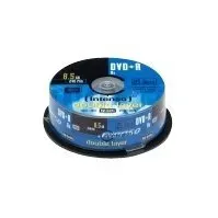 Bilde av Intenso - 25 x DVD+R DL - 8.5 GB 8x - spindel PC-Komponenter - Harddisk og lagring - Lagringsmedium