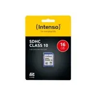 Bilde av Intenso Class 10 - Flashhukommelseskort - 16 GB - Class 10 - SDHC Foto og video - Foto- og videotilbehør - Minnekort