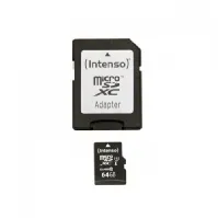 Bilde av Intenso Intenso Micro SD 64GB UHS-I Premium Minnekort,Elektronikk,Minnekort