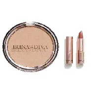 Bilde av Irina The Diva - Lipstick 005 NATURAL + Filter Matte Bronzing Powder Natural Beauty 001 - Skjønnhet
