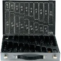 Bilde av Irwin borsett - koffert med hss Metalbor 1-10 mm - 170 stk Verktøy > Tilbehør til verktøy