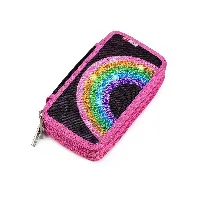 Bilde av JEVA - Pencil Case TwoZip - Rainbow Glitter (8865-62) - Leker
