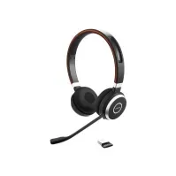 Bilde av Jabra Evolve 65 SE UC Stereo - Hodesett - on-ear - Bluetooth - trådløs - USB - Optimert for UC - for Jabra Evolve LINK 380a MS TV, Lyd & Bilde - Hodetelefoner & Mikrofoner
