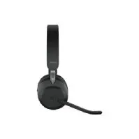 Bilde av Jabra Evolve2 65 MS Mono - Headset - på øret - Bluetooth - trådløs - USB-C - støjisolerende - sort TV, Lyd & Bilde - Hodetelefoner & Mikrofoner