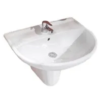 Bilde av Jika Lyra+ håndvask 55 x 45 cm hvid Rørlegger artikler - Baderommet - Håndvasker