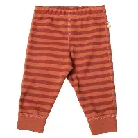 Bilde av Joha Stripe Ull Leggings Red Strip - Ullklær barn og baby