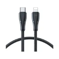 Bilde av Joyroom USB C - Lightning 20W Surpass Series-kabel for hurtiglading og dataoverføring 1,2 m svart (S-CL020A11) Tele & GPS - Mobilt tilbehør - Deksler og vesker