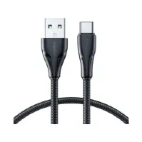 Bilde av Joyroom USB-kabel Joyroom USB - USB C 3A Surpass Series-kabel for hurtiglading og dataoverføring 1,2 m svart (S-UC027A11) N - A