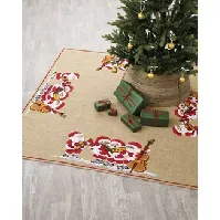 Bilde av Juletrematte Nissesang Strikking, pynt, garn og strikkeoppskrifter