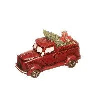 Bilde av Juletrepynt Bil Jeep Med Juletre 12x8 cm Hjem og hage - Dekor - Høytidsdekorasjoner