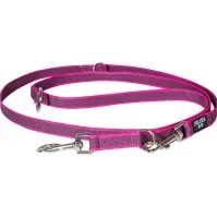 Bilde av Julius-K9 K9 C&G dressurline, pink/grå 20mm/2,2m Kjæledyr - Hund - Hundehalsbånd, Kobbel & Seler