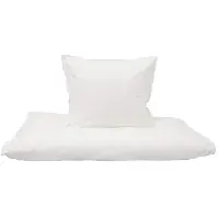 Bilde av Junior sengetøy - 100x140 cm - Hvit - 100% Økologisk bomull - Dozy Innredning , Barnerommet , Junior sengetøy 100x140 cm